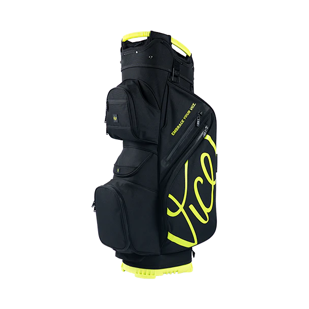 Vice Core Cart Bag Black Lime