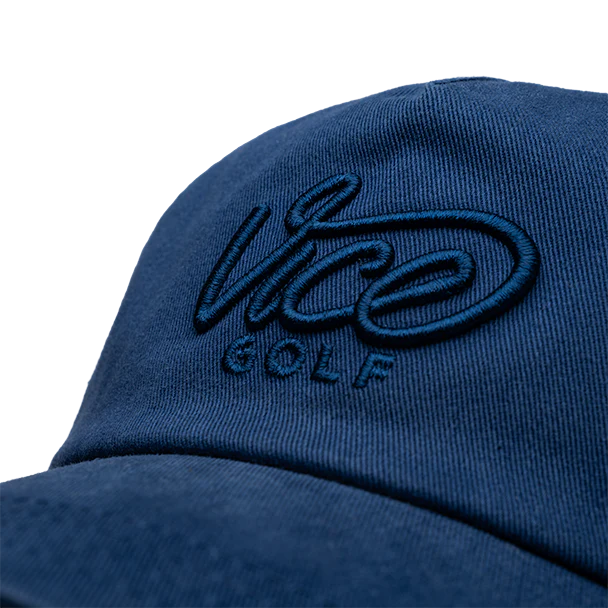 Vice Dad Cap Washed Out Blue - Image 4