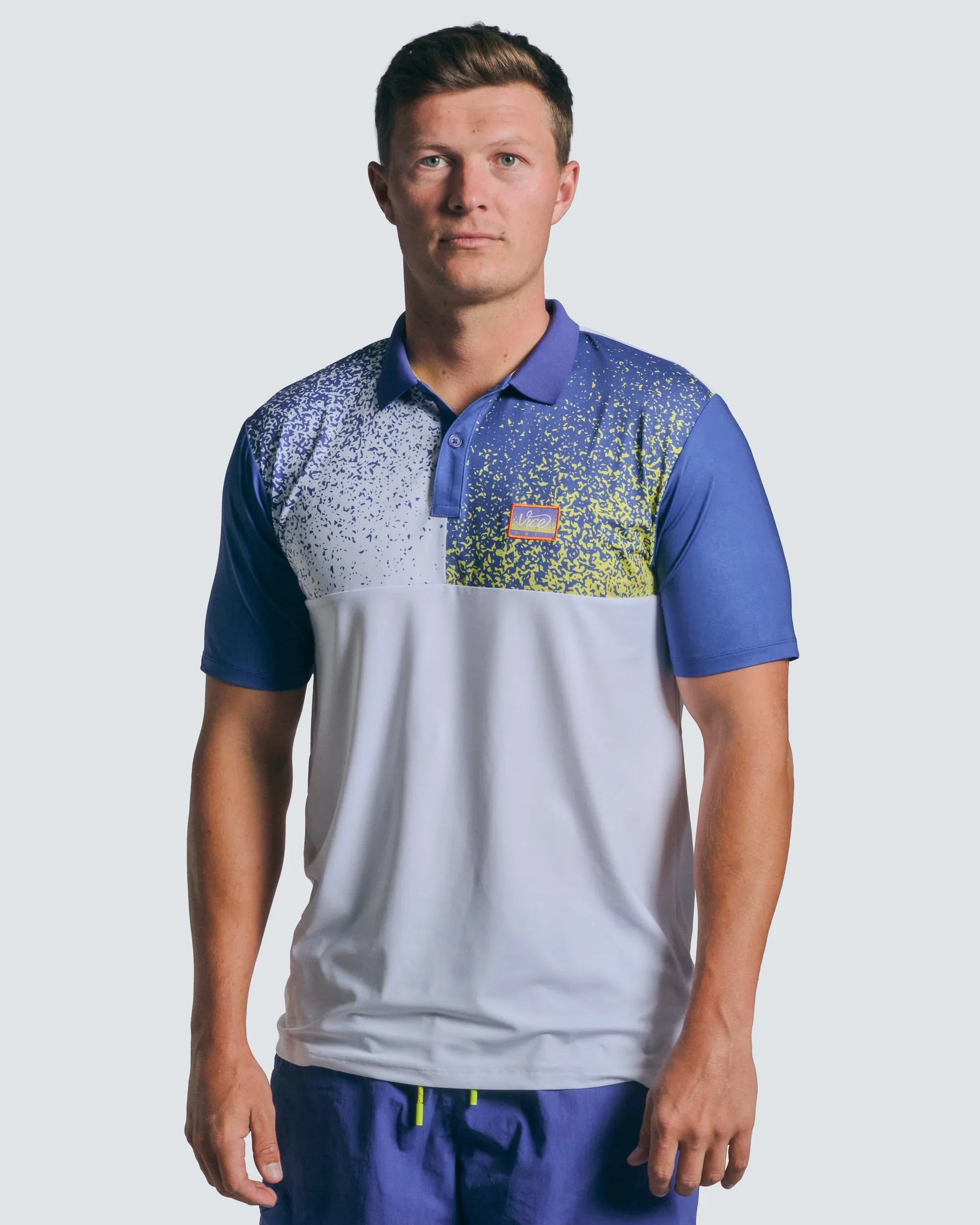 Vice Golf Block Polo - Image 2