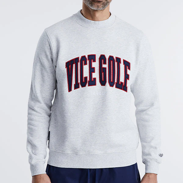 Vice Golf College Crewneck