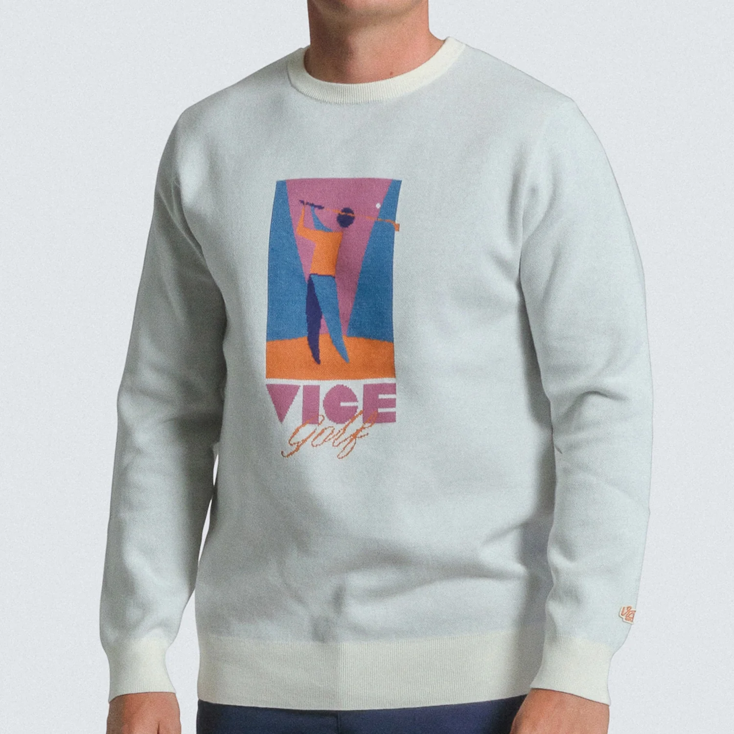 Vice Golf Knitted Crewneck