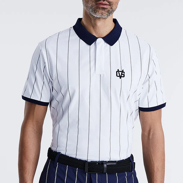 Vice Golf Pinstripe Polo