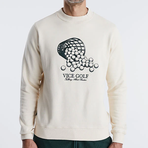 Vice Golf Talking Practice Crewneck