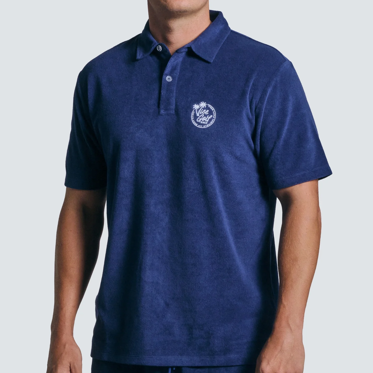 Vice Golf Terry Towel Polo