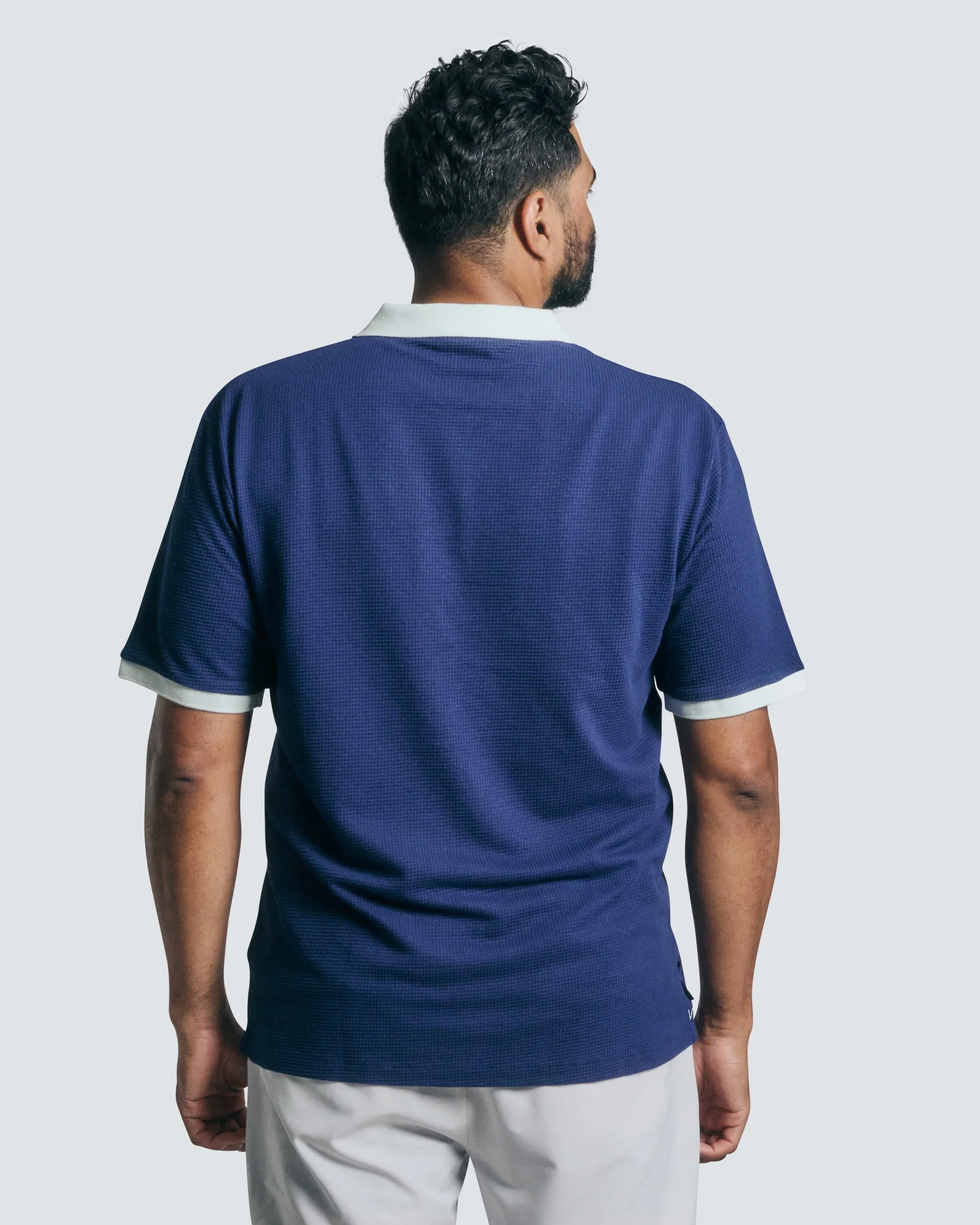 Vice Golf Waffle Polo - Image 3