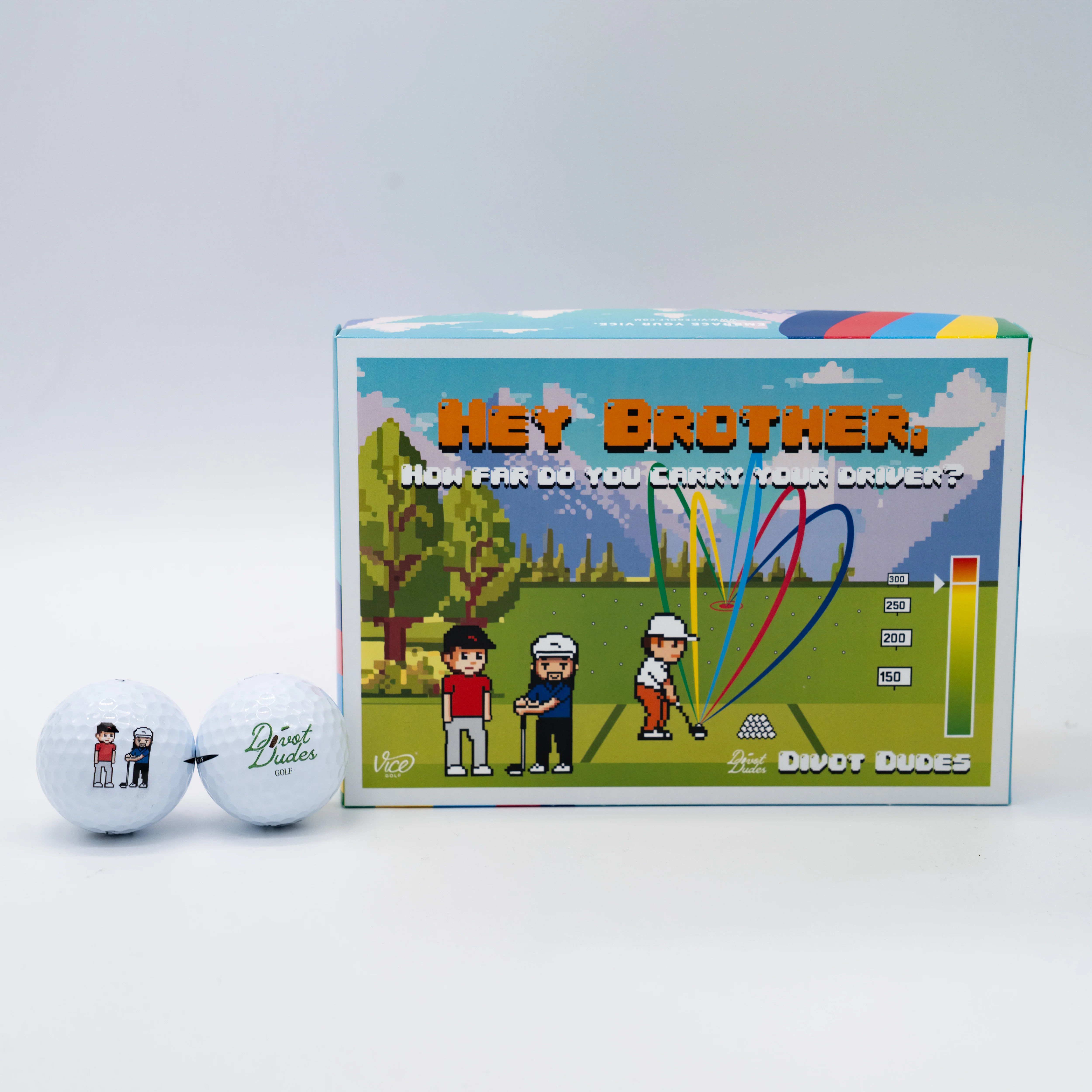 Vice Pro Plus White x Divot Dudes